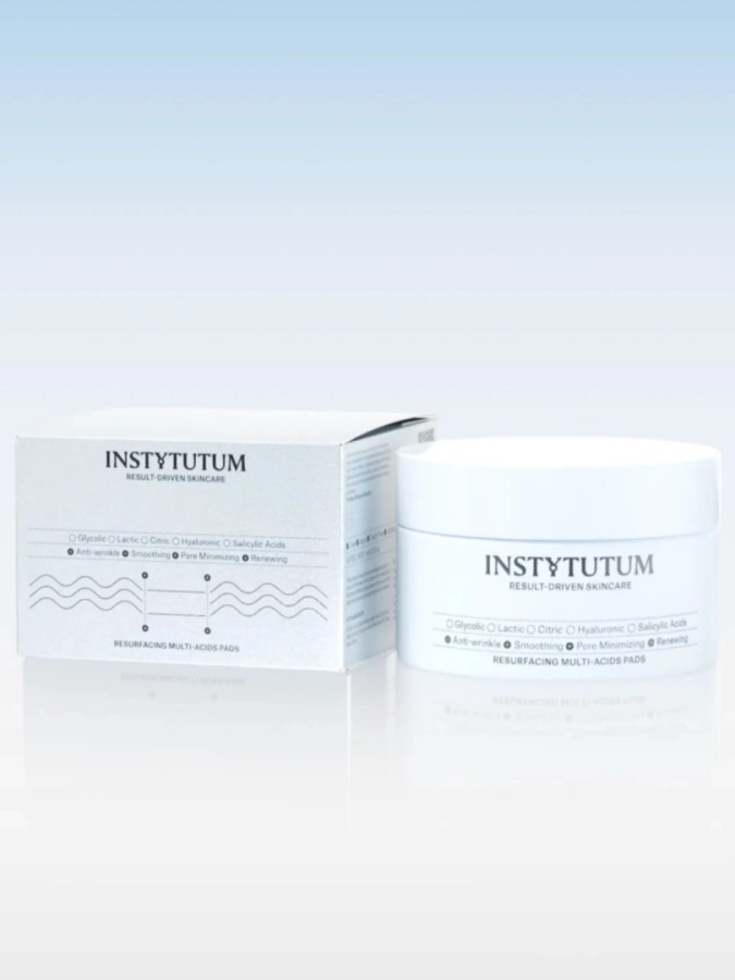 Instytutum Resurfacing Multi-Acids Next-Gen Wygładzające płatki pielęgnacyjne 60 szt.