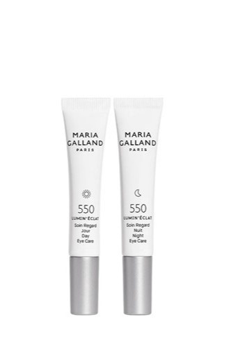 Maria Galland Day and Night Eye Care Duo (550) Rozświetlające i regenerujące DUO na okolice oczu 2 x 10 ml