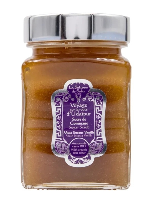 La Sultane de Saba Sucre de Gommage Sugar Scrub Udaipir Peeling cukrowy piżmo kadzidło wanilia 300 ml
