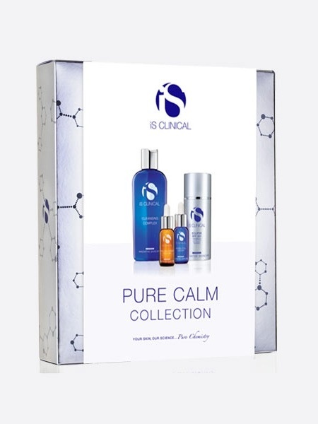 IS Clinical Pure Calm Collection Zestaw Łagodzący Żel 180 ml + Serum 15 ml + Serum 15 ml + Krem ochronny 100 g