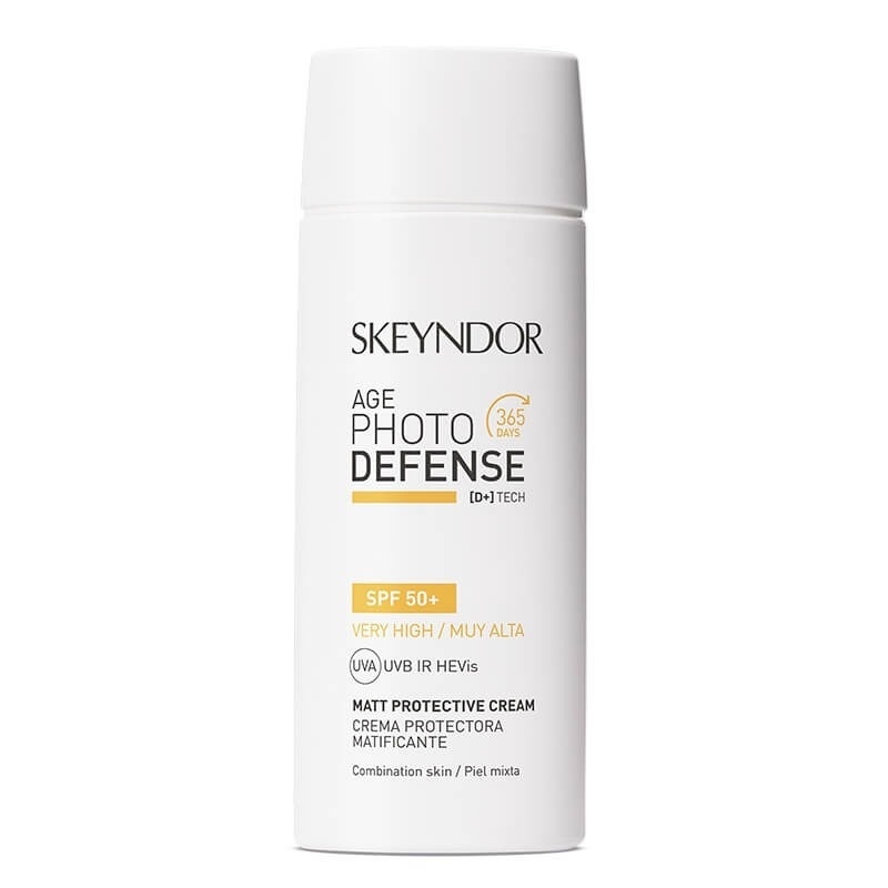 Skeyndor Age Photo Defense Matt Protective Cream Combination Skin SPF 50+ Matujący krem ochronny do skóry mieszanej SPF50+ 75 ml