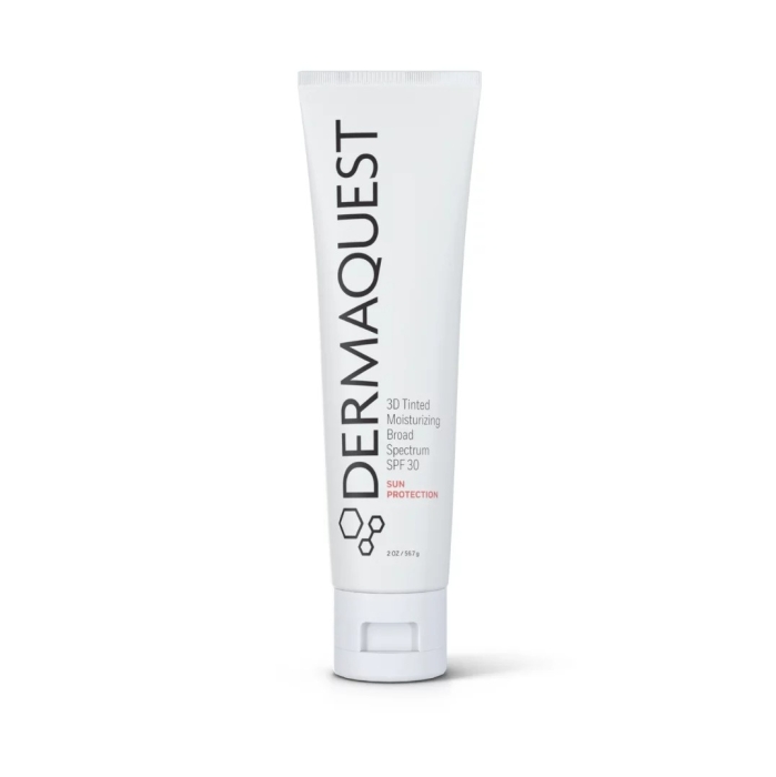 Dermaquest 3D Tinted Moisturizing Broad Spectrum Trójwymiarowy, ekskluzywny krem fotoprotekcyjny o pełnej ochronie SPF30 57 g