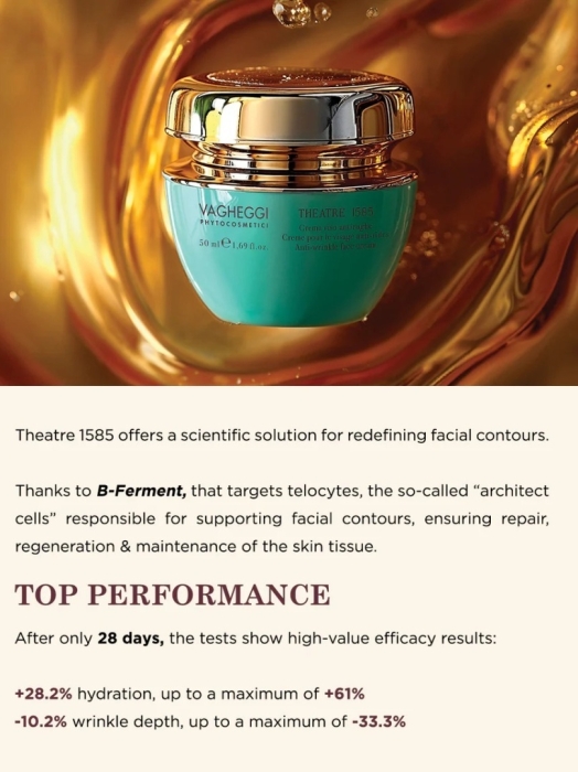 Vagheggi Theatre 1585 Anti Wrinkle Face Cream Krem przeciwzmarszczkowy 50ml