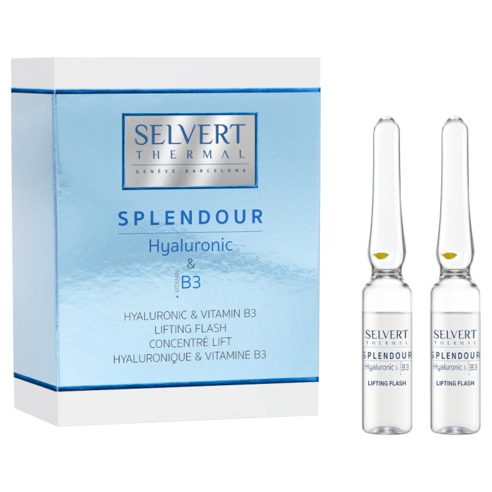 Selvert Thermal Hyaluronic And Vitamin B3 Lifting Flash Ampułki liftingujące 2 x 1,5 ml