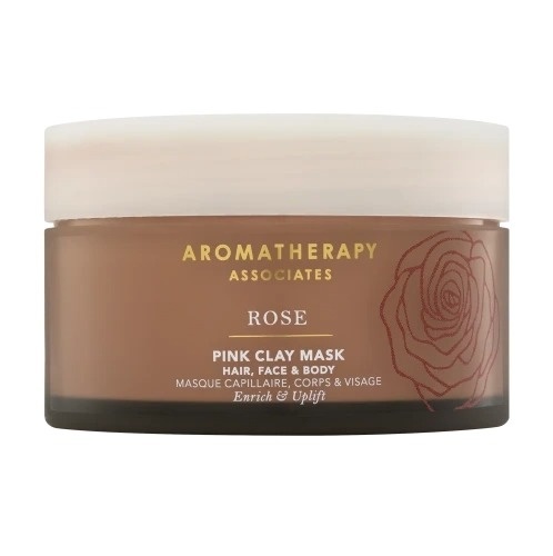 Aromatherapy Associates Rose Pink Clay Mask Maska z różowej glinki do twarzy, ciała i włosów 200 ml