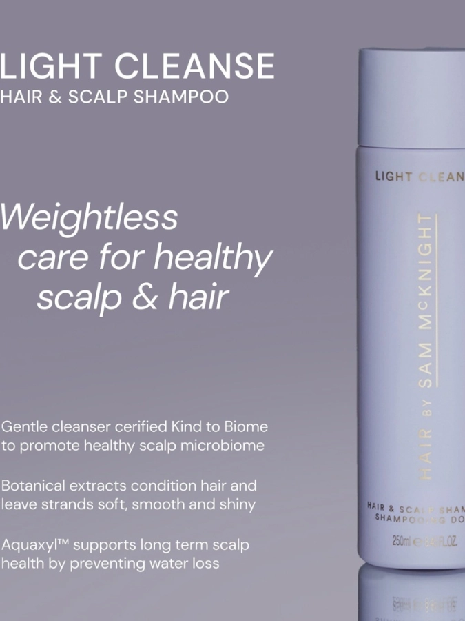 Hair by Sam McKnight Light Cleanse Hair & Scalp Shampoo 250 ml