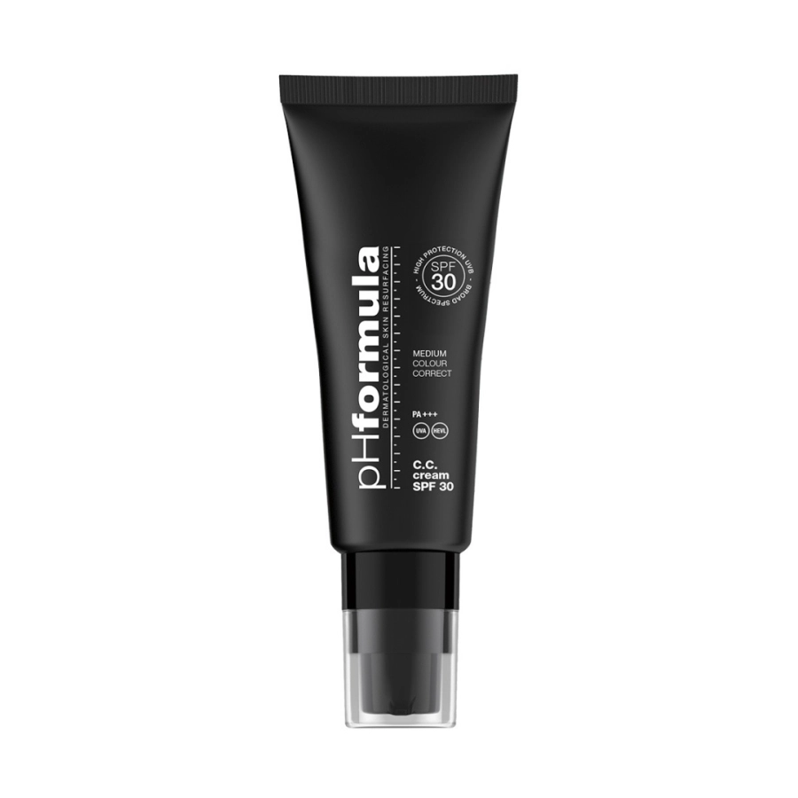pHformula C.C. Cream SPF 30+ Medium Krem barwiony ochronny z witaminą C 50 ml