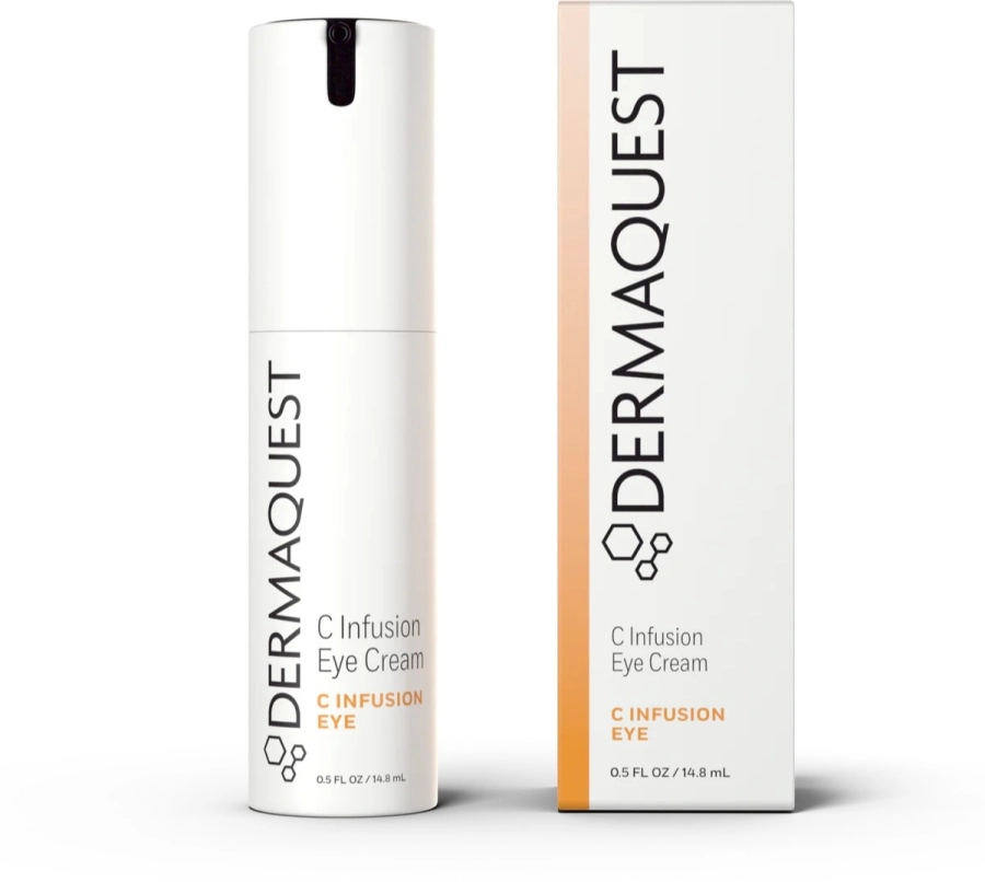 Dermaquest C Infusion Eye Cream Przeciwstarzeniowy krem pod oczy z witaminą C i kwasem hialuronowym 15 ml