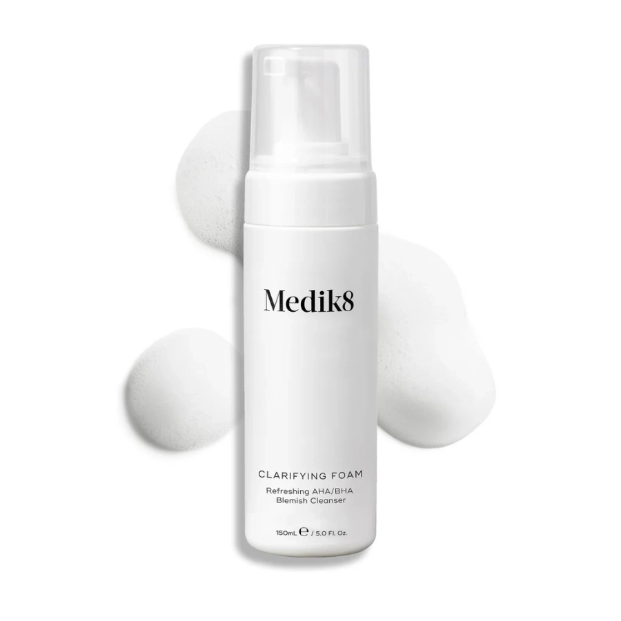 Medik8 Clarifying Foam Bezolejowa pianka oczyszczająca z kwasami AHA/BHA 150 ml