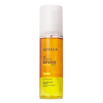 Skeyndor Age Photo Defense Body Protective B-Phase Oil SPF 50 Dwufazowy olejek ochronny do ciała SPF50 200 ml