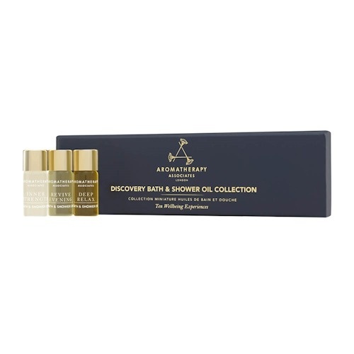 Aromatherapy Associates Discovery Bath & Shower Oils Collection Kolekcja kultowych olejków do kąpieli i pod prysznic 10 x 3 ml