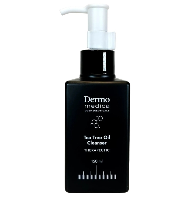 Dermomedica Tea Tree Oil Cleanser Olejek myjący ze skwalanem, olejkiem z drzewa herbacianego i olejkiem lawendowym 150 ml