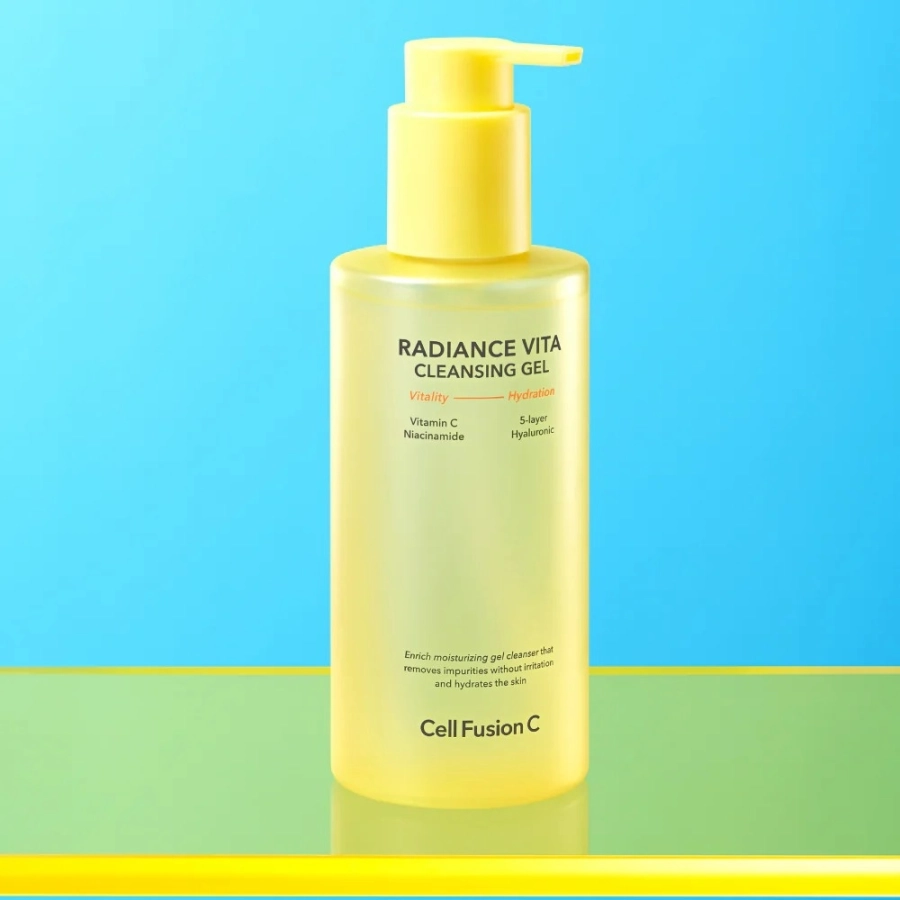 Cell Fusion C Radiance Vita Cleansing Gel Oczyszczający żel do mycia twarzy z niacynamidem 200 ml