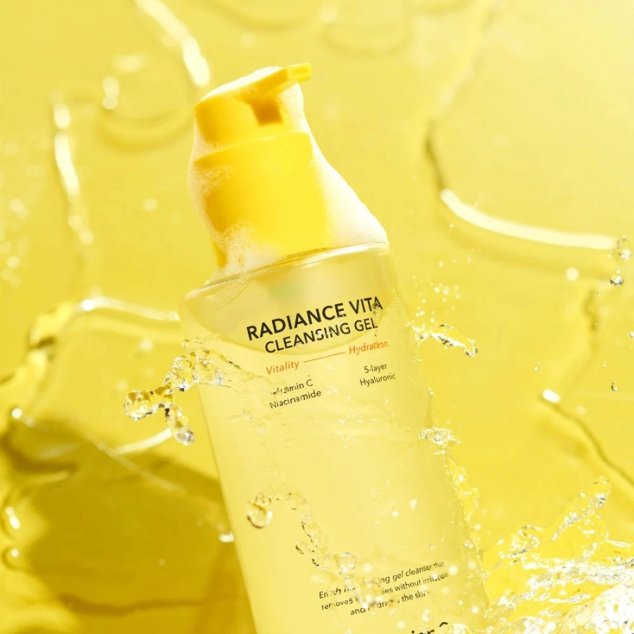 Cell Fusion C Radiance Vita Cleansing Gel Oczyszczający żel do mycia twarzy z niacynamidem 200 ml