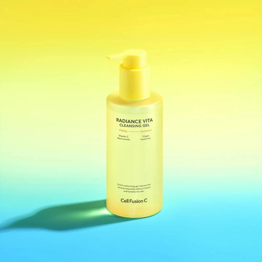 Cell Fusion C Radiance Vita Cleansing Gel Oczyszczający żel do mycia twarzy z niacynamidem 200 ml