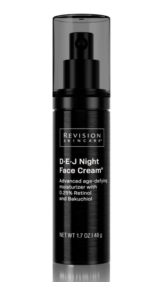 Revision D·E·J Night Face Cream Zaawansowany krem nawilżająco - przeciwstarzeniowy z 0,25% retinolem i bakuchiolem 48 g