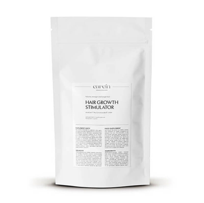 Carein Hair Growth Stimulator Telogenowe wypadanie włosów Kuracja 30 dni - uzupełnienie 90 kaps.