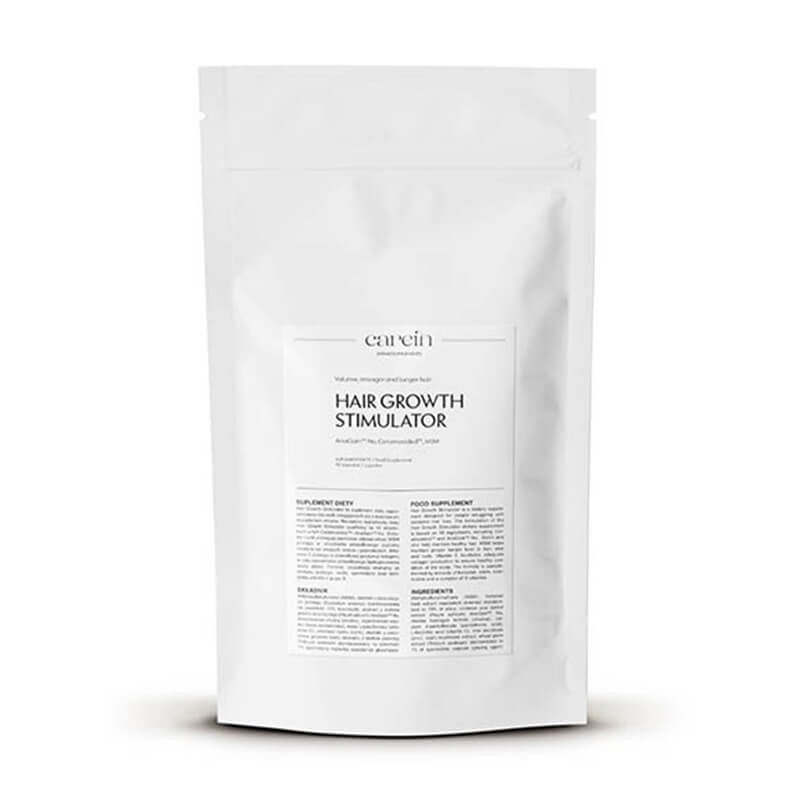Carein Hair Growth Stimulator Telogenowe wypadanie włosów Kuracja 30 dni - uzupełnienie 90 kaps.