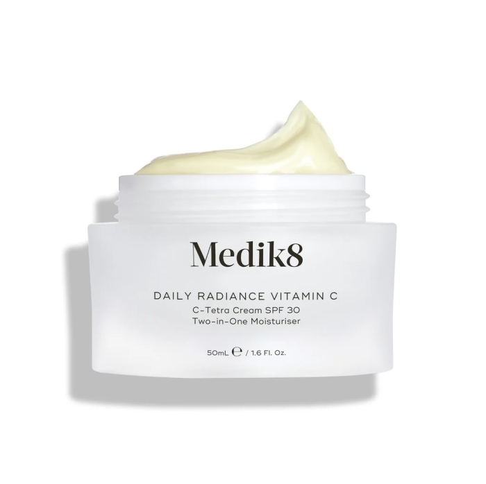 Medik8 Daily Radiance Vitamin C Krem nawilżający z witaminą C i ochroną przeciwsłoneczną SPF 30 50 ml