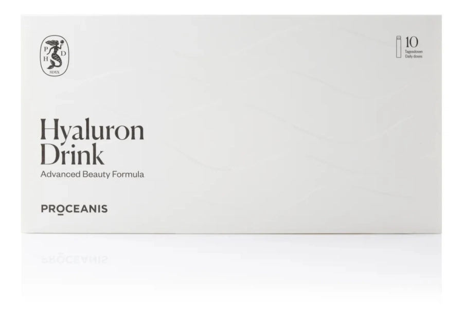 Proceanis Hyaluron Drink 10 x 10 ml - Wegański beauty drink dla promiennej skóry
