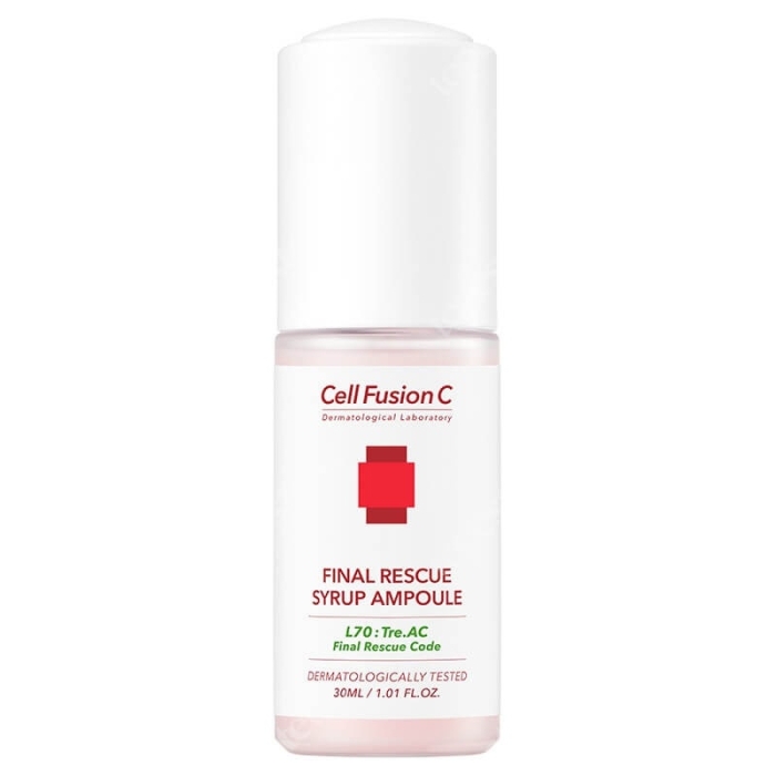 Cell Fusion C Final Rescue Syrup Ampule Różowy syrop łagodzący podrażnienia 30 ml