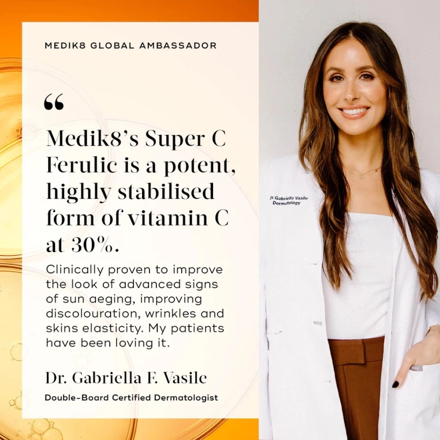 Medik8 Super C Ferulic Intensywne serum na dzień z witaminą C i kwasem ferulowym 30 ml