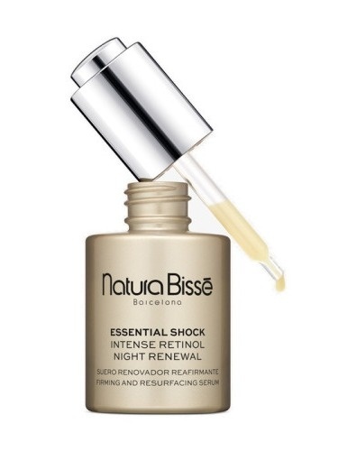 Natura Bisse Essential Shock Intense Retinol Night Renewal Serum Serum ujędrniające i odmładzające do pielęgnacji nocnej 30 ml