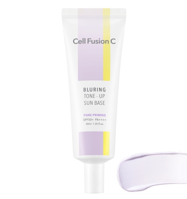 Cell Fusion C Bluring Sun Base SPF 50+/PA++++ Baza wygładzająca dla cer problematycznych z wysoką ochroną przeciwsłoneczną 40 ml
