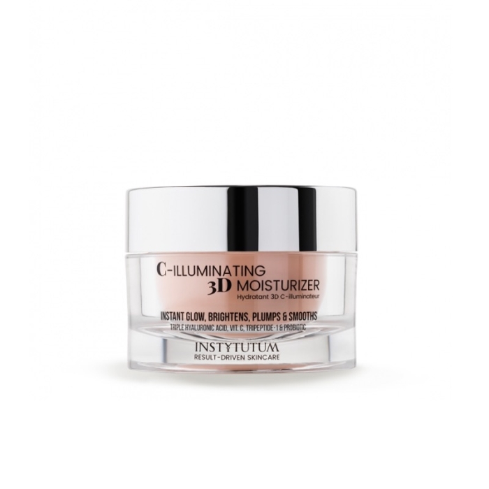 Instytutum C-Illuminating 3D Moisturizer Nawilżający i rozświetlający krem z witaminą C 50 ml