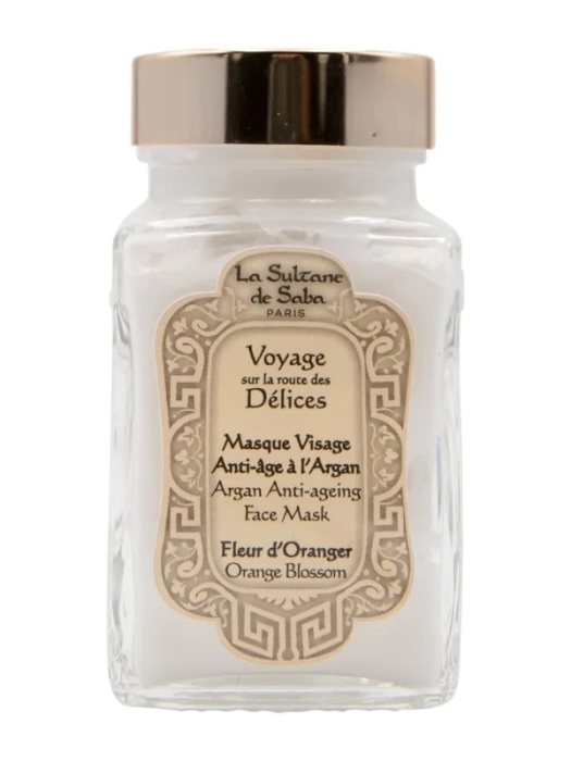 La Sultane de Saba Argan Anti-Ageing Face Mask Orange Blossom Maska arganowa 100 ml