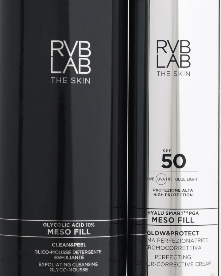 RVB LAB Exfoliating Cleansing Glyco-Mousse Mikro - złuszczająca pianka z 10 % kwasem glikolowym 125 ml