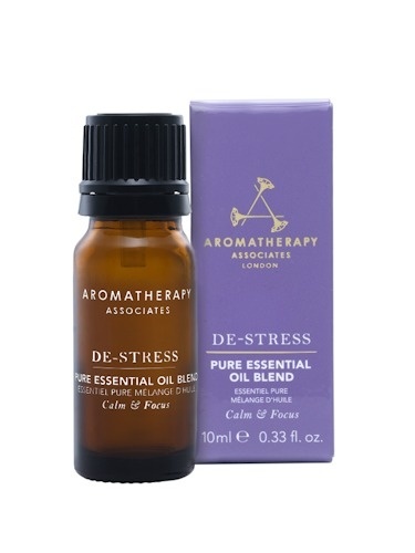 Aromatherapy Associates De-Stress Pure Essential Oil Blend Odstresowujący olejek do inhalacji i dyuzora / kominka 10 ml