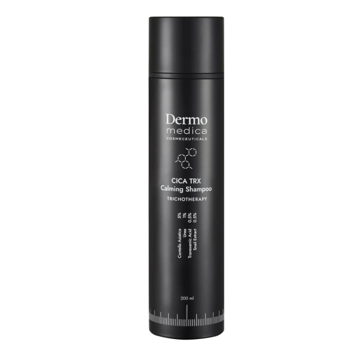 Dermomedica Cica TRX Calming Shampoo Łagodzący szampon dla wrażliwej skóry głowy skłonnej do stanów zapalnych i podrażnień 200ml