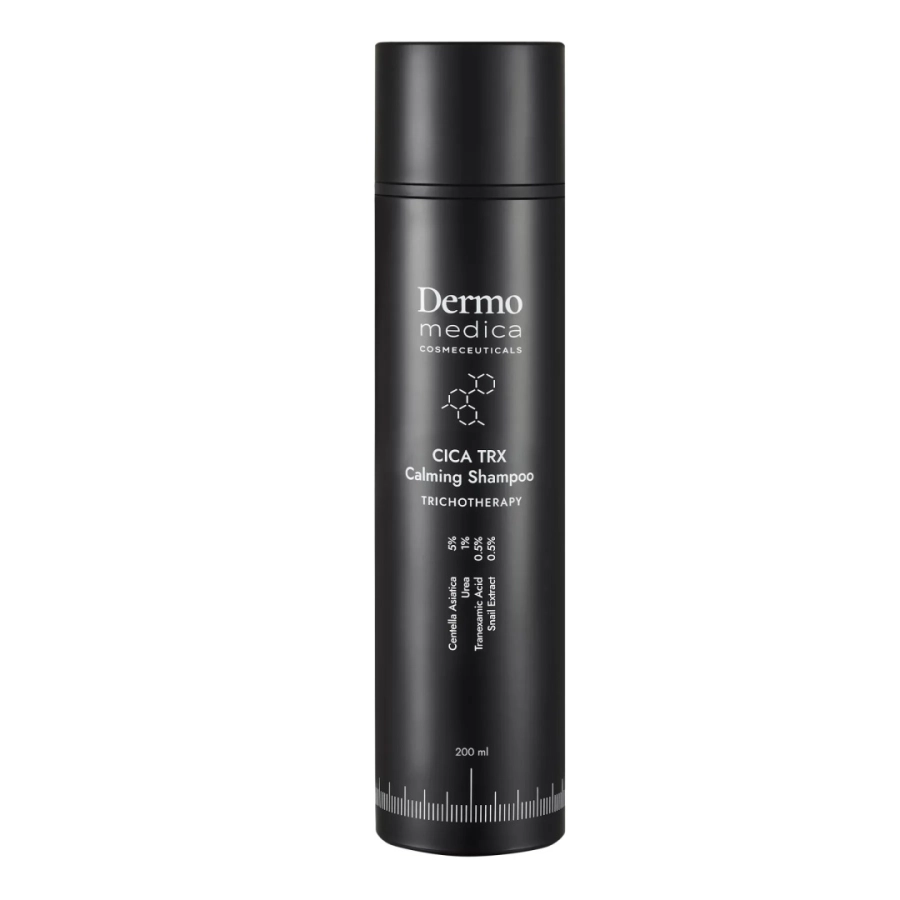 Dermomedica Cica TRX Calming Shampoo Łagodzący szampon dla wrażliwej skóry głowy skłonnej do stanów zapalnych i podrażnień 200ml
