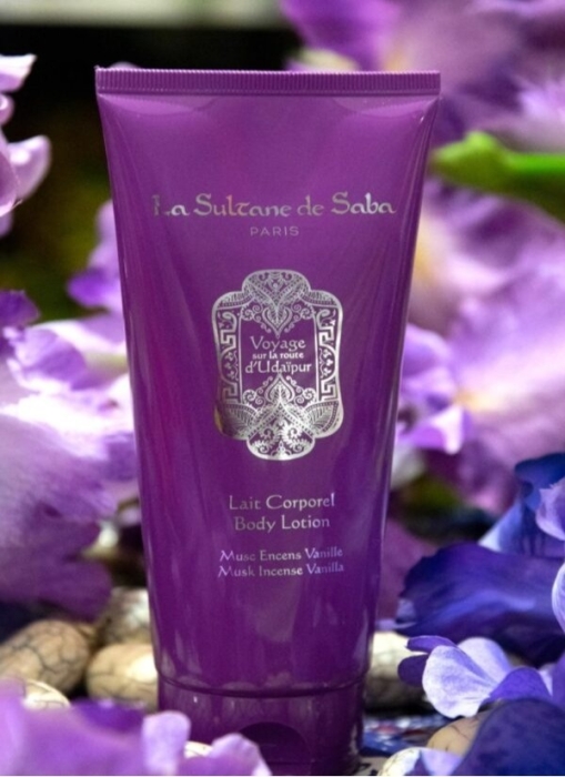 La Sultane de Saba Lait Corporel Body Lotion Udaipur Mleczko do ciała piżmo kadzidło wanilia linia udaipur 200 ml