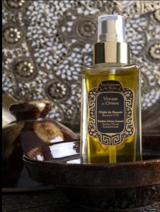 La Sultane de Saba Beauty Oil Amber Musk Sandalwood Olejek bursztynowe drzewo sandałowe 200 ml