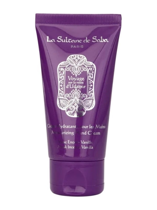 La Sultane de Saba Voyage Sur La Route D'Udaipur Krem do rąk piżmo kadzidło wanilia linia udaipur 50 ml