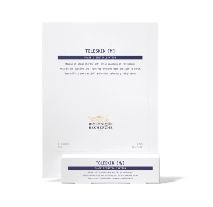 Biologique Recherche TOLESKIN [M] łagodząca i relipidująca maska sos + sterylne serum 1szt + 15 ml