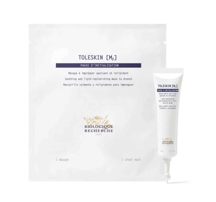 Biologique Recherche TOLESKIN [M] łagodząca i relipidująca maska sos + sterylne serum 1szt + 15 ml