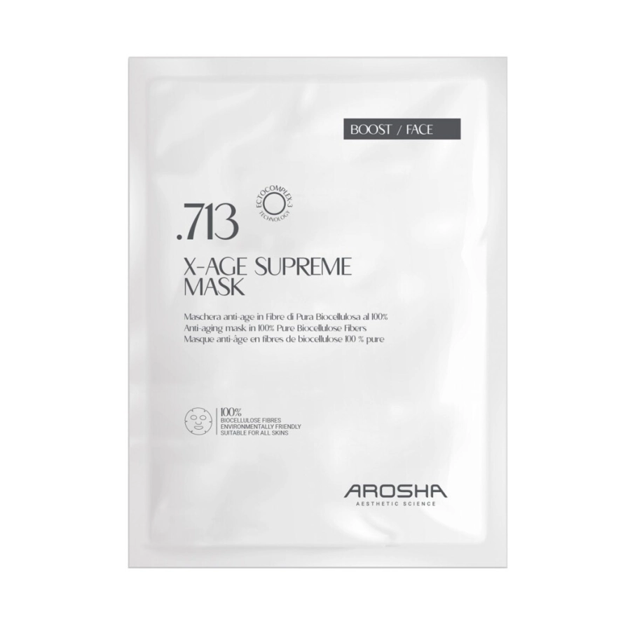 Arosha .713 X-AGE Supreme Mask Maska przeciwstarzeniowa wykonana w 100% z czystej biocelulozy 1 szt.