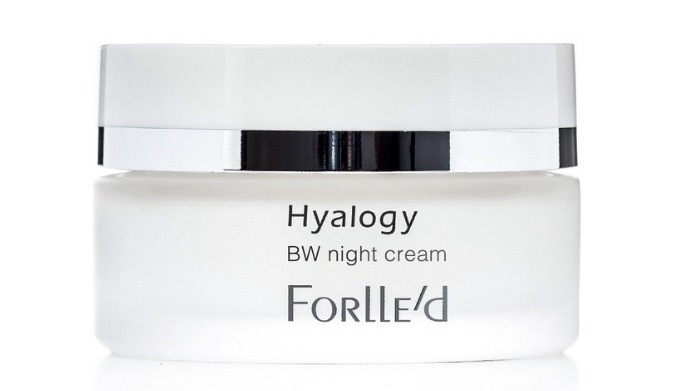 Forlled Hyalogy BW night Cream Rozjaśniający krem przeciwstarzeniowy na noc 50 ml