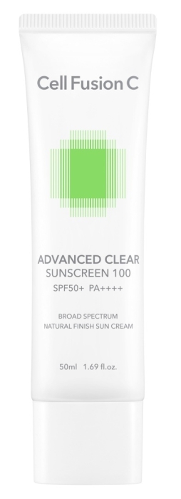 Cell Fusion C Advanced Clear Sunscreen SPF 50+ Krem przeciwsłoneczny dla skóry tłustej i problematycznej SPF 50+/PA++++ 50 ml