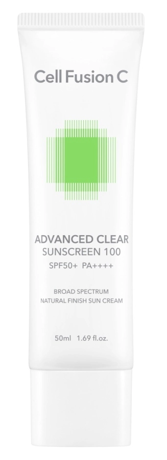 Cell Fusion C Advanced Clear Sunscreen SPF 50+ Krem przeciwsłoneczny dla skóry tłustej i problematycznej SPF 50+/PA++++ 50 ml