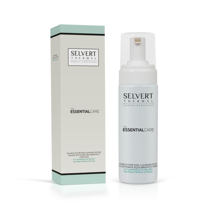 Selvert Thermal Balance and PuryfingI Cleansing Mousse Pianka oczyszczająca do skóry mieszanej, tłustej lub trądzikowej 150 ml