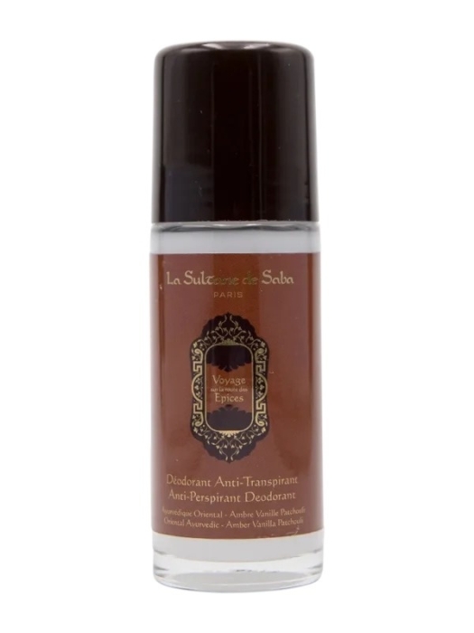 La Sultane de Saba Anti-Perspirant Deodorant Ayurvedique Dezodorant ajurwedyjsko-bursztynowa paczula waniliowa 50 ml