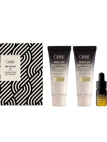 Oribe Hair Gold Lust Revival Kit Zestaw regenerujący włosy