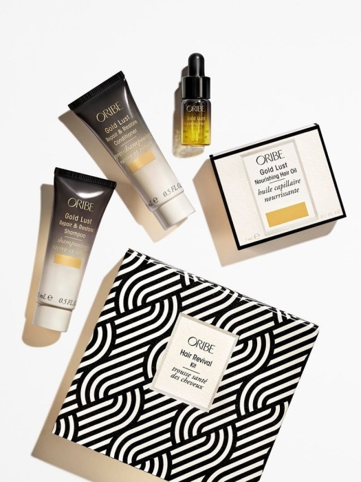 Oribe Hair Gold Lust Revival Kit Zestaw regenerujący włosy