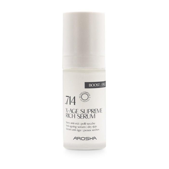 Arosha .714 X-AGE Supreme Rich Serum Serum przeciwstarzeniowe dla skóry suchej 30 ml