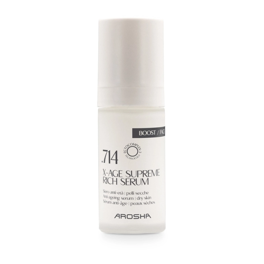 Arosha .714 X-AGE Supreme Rich Serum Serum przeciwstarzeniowe dla skóry suchej 30 ml