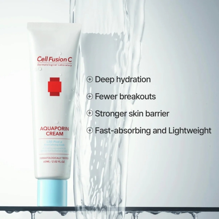 Cell Fusion C AQUAPORIN CREAM Krem silnie nawilżający 60 ml